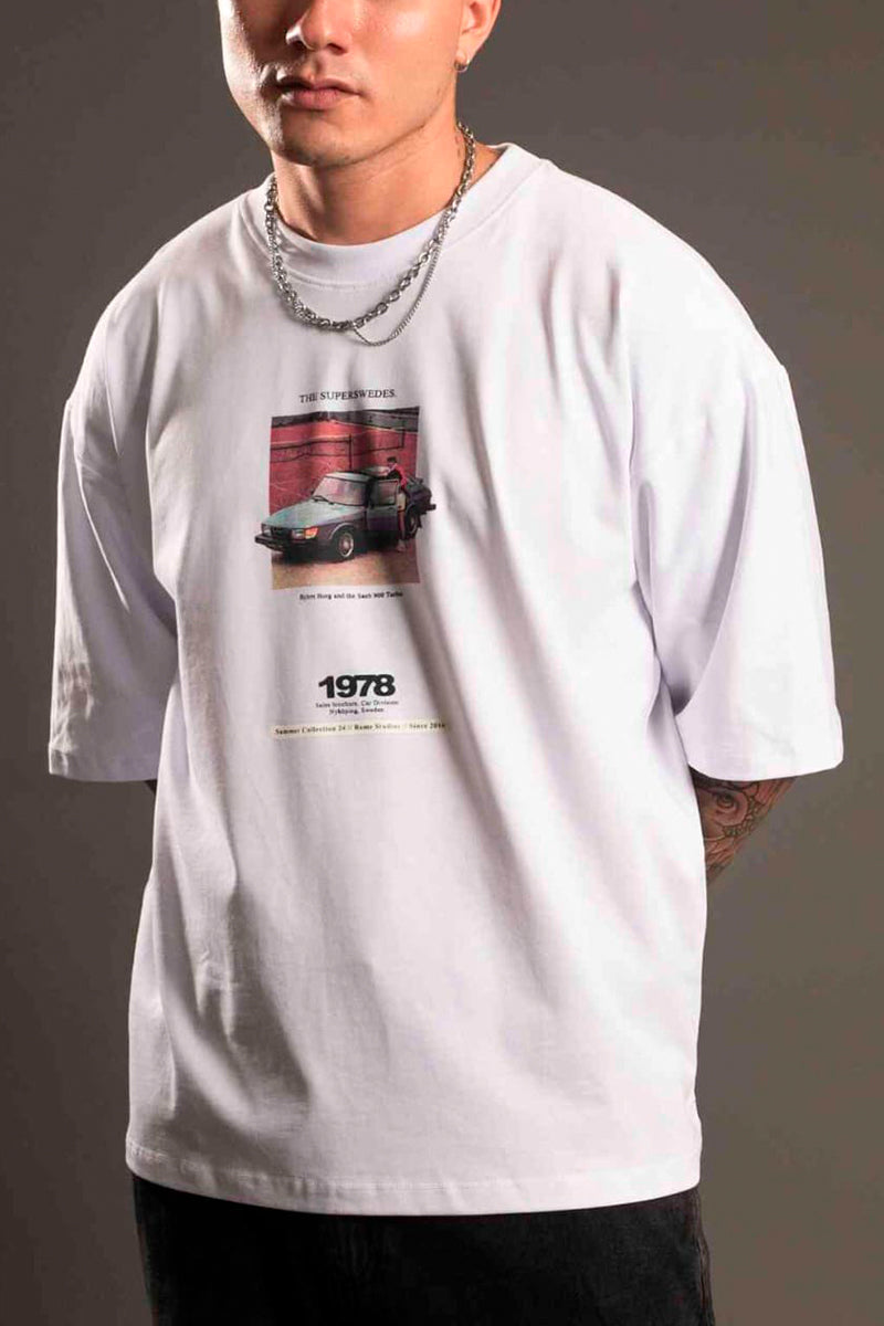 Polera Boxy Car