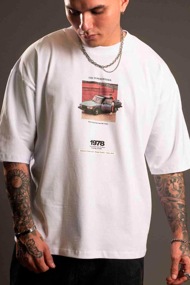 Polera Boxy Car