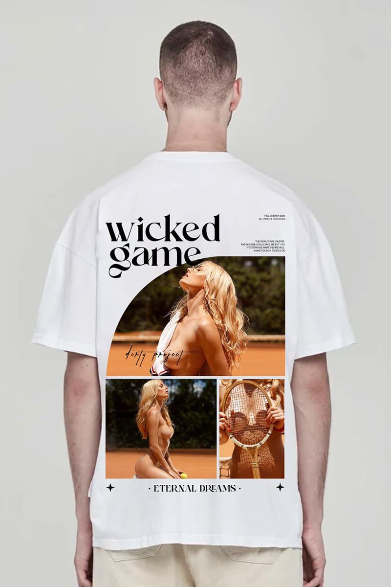 Polera Oversize Wicked Game