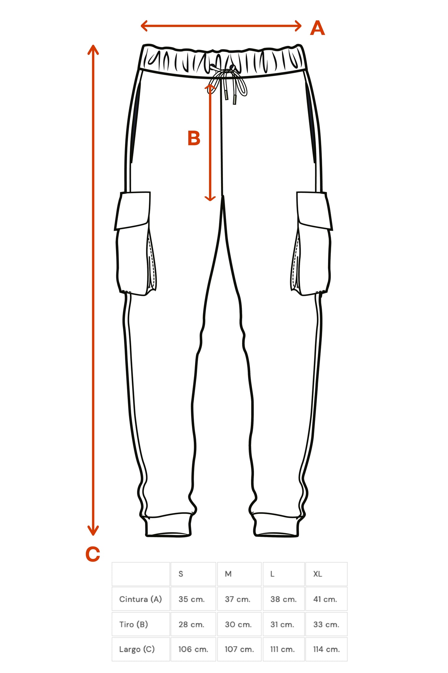 Pantalón Cargo