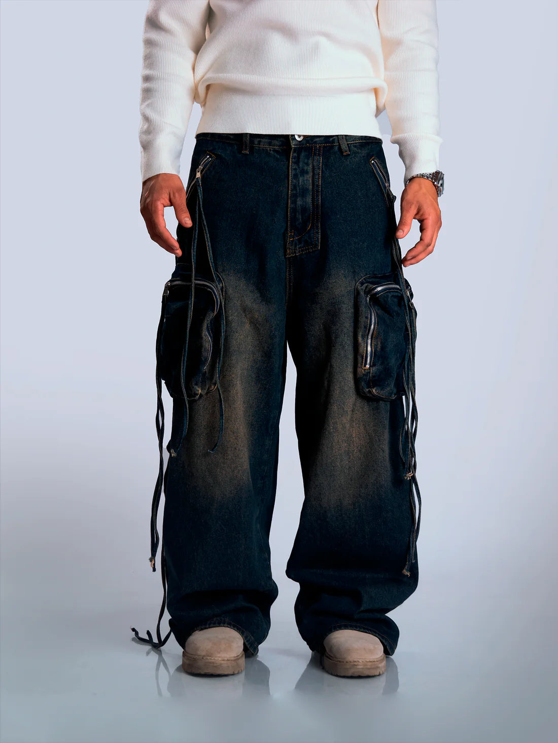 STRAPPY CARGO PANTS