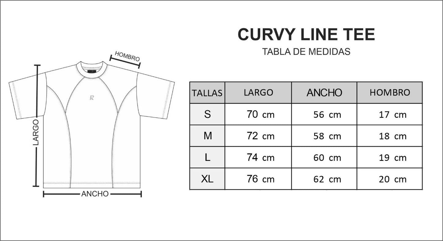 CURVY LINE TEE