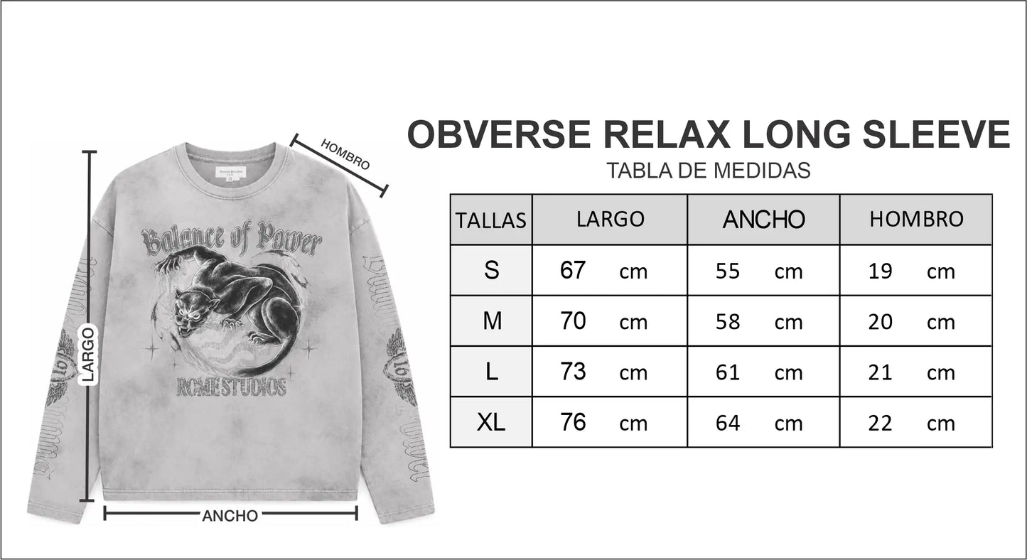 OBVERSE RELAX LONG SLEEVE