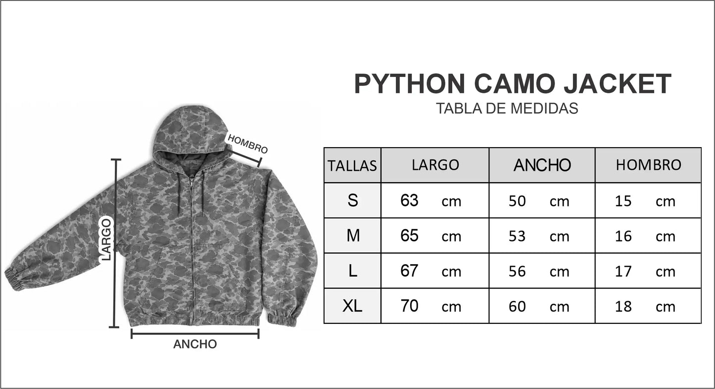 PYTHON CAMO JACKET