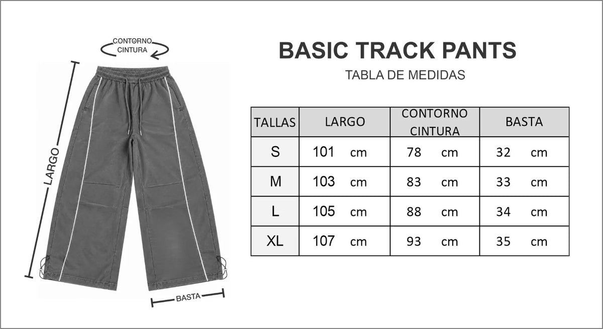 BASIC TRACK PANTS