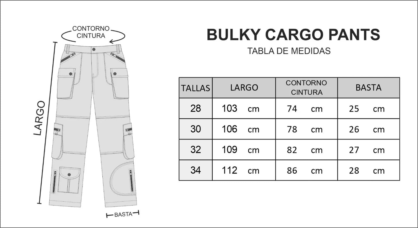 BULKY CARGO PANTS