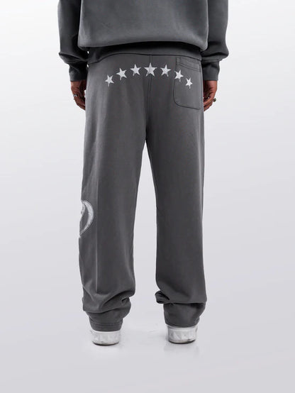 TEXT PRINT SET PANT