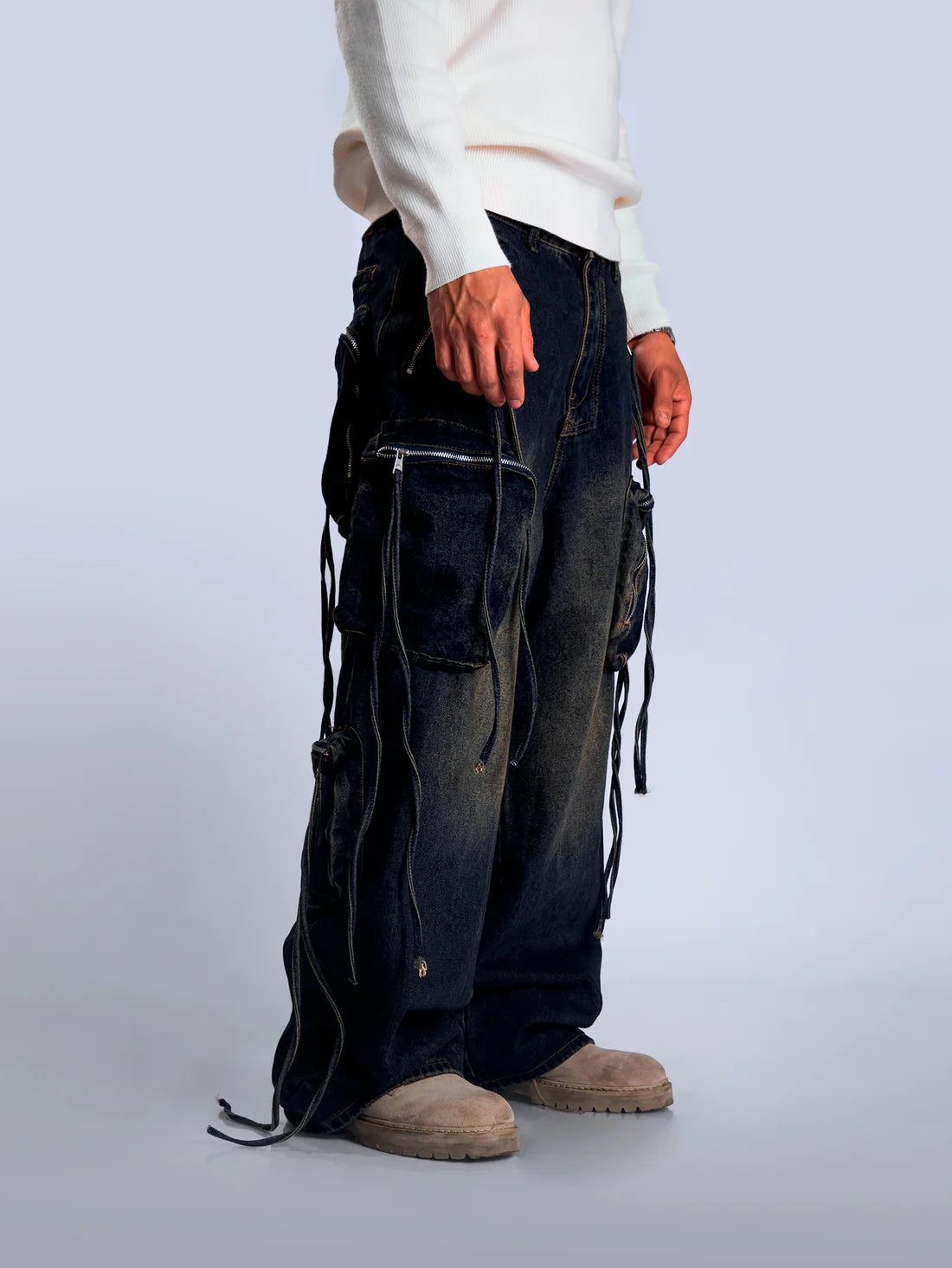 STRAPPY CARGO PANTS