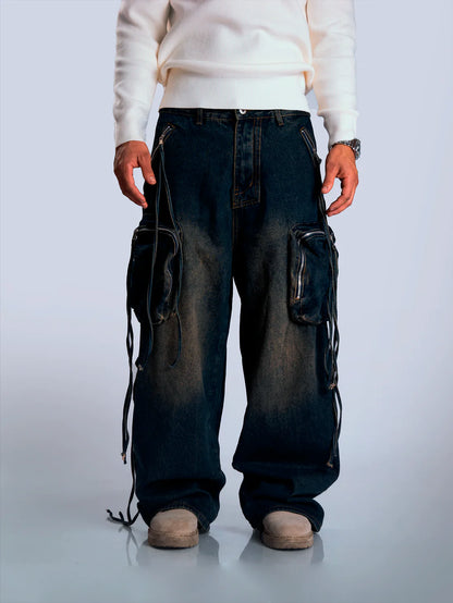 STRAPPY CARGO PANTS