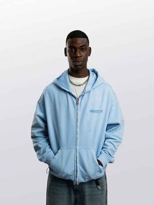 CLOUD STATE CROPPED HOODIE