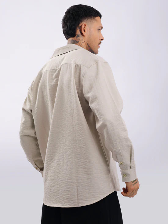 SILENT PLEAT SHIRT