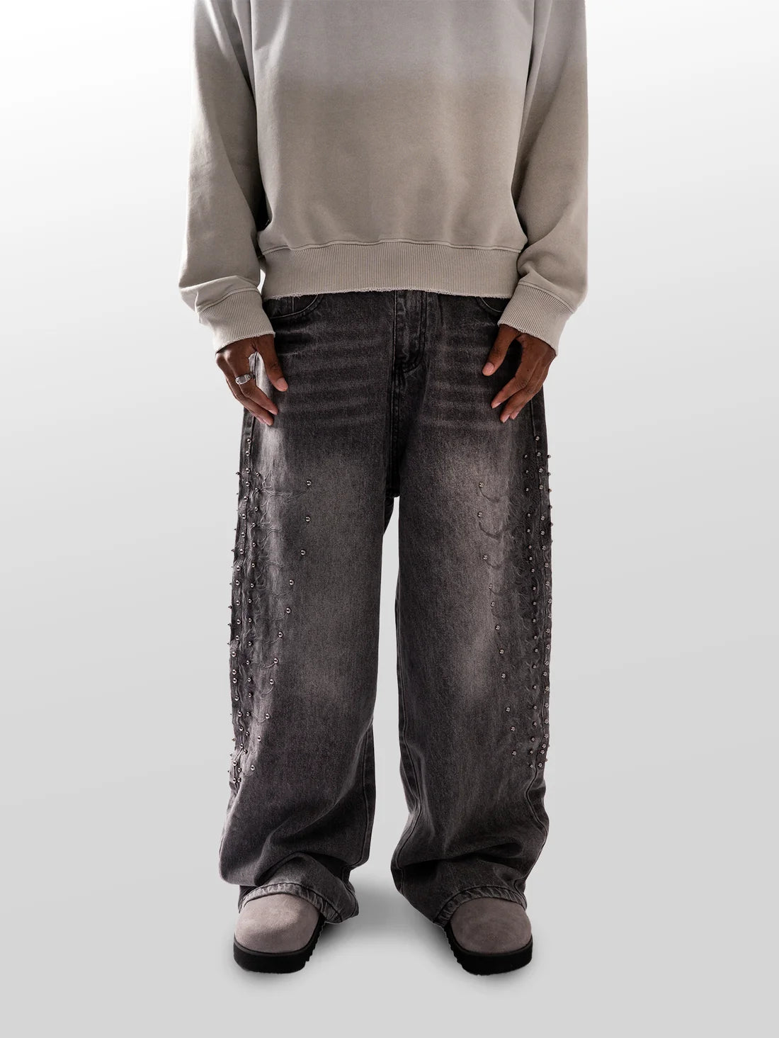SPLINTER DENIM PANTS