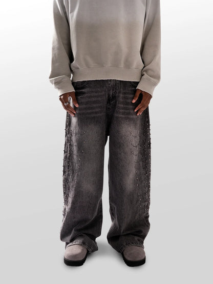 SPLINTER DENIM PANTS