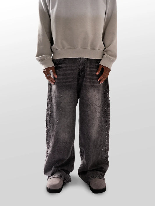 SPLINTER DENIM PANTS