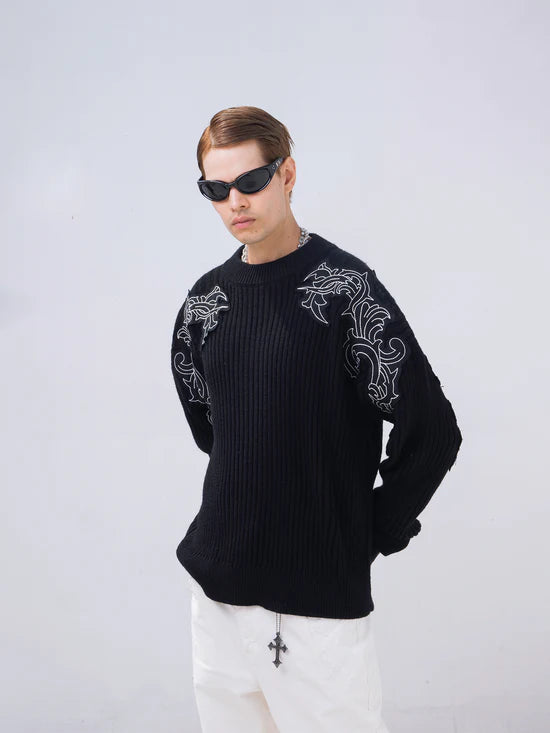 SHADOW EMBLEM SWEATER