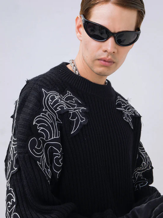 SHADOW EMBLEM SWEATER