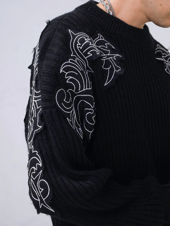 SHADOW EMBLEM SWEATER