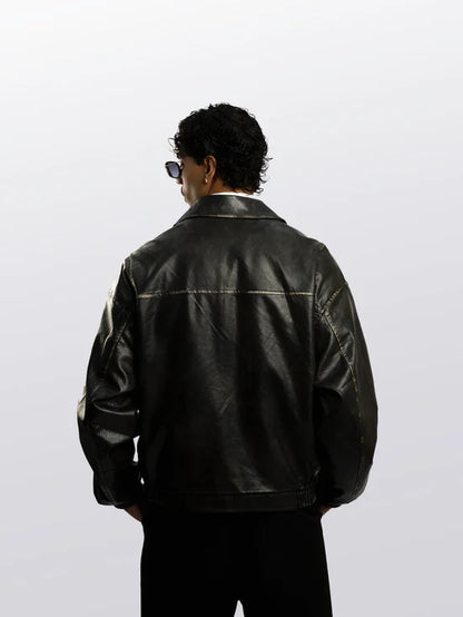 HOLO LEATHER JACKET