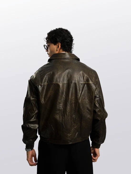 HOLO LEATHER JACKET