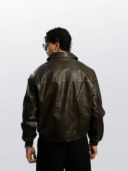 HOLO LEATHER JACKET