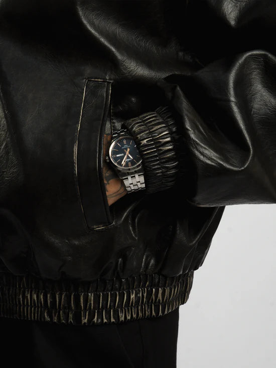 HOLO LEATHER JACKET