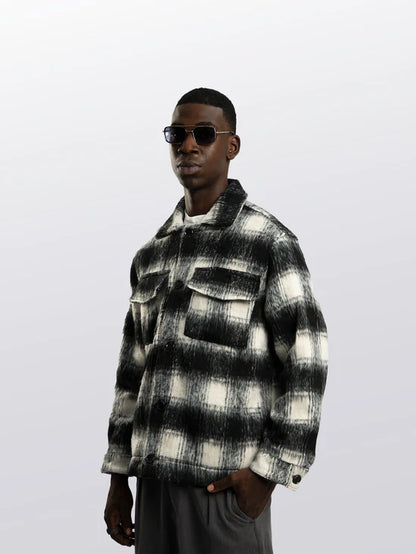 TONAL CHECK JACKET