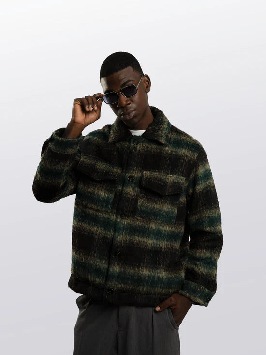 TONAL CHECK JACKET