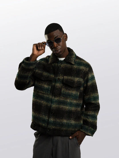 TONAL CHECK JACKET