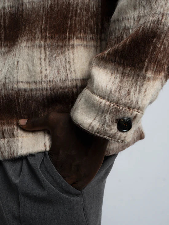 TONAL CHECK JACKET