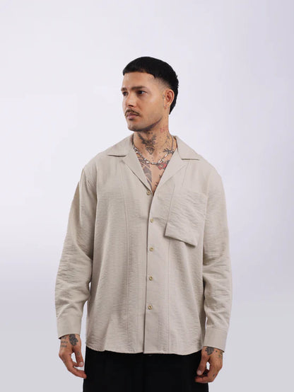 SILENT PLEAT SHIRT