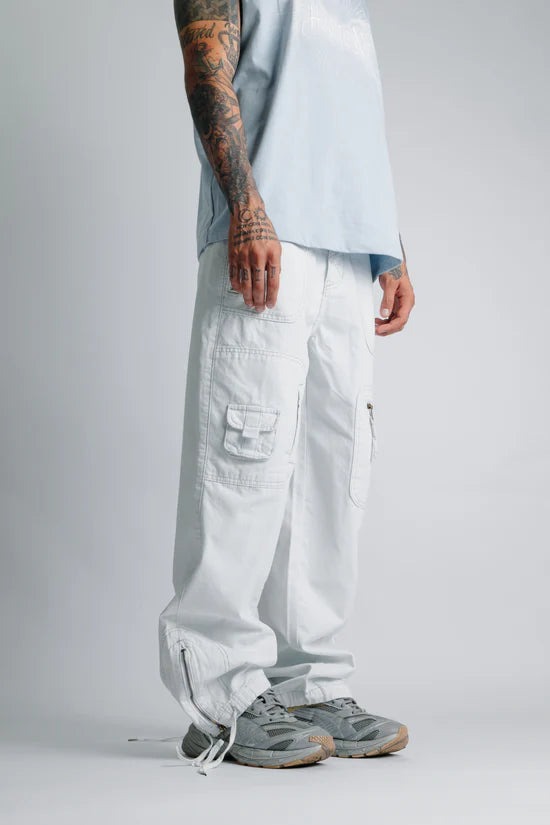 SEAMED CARGO PANTS