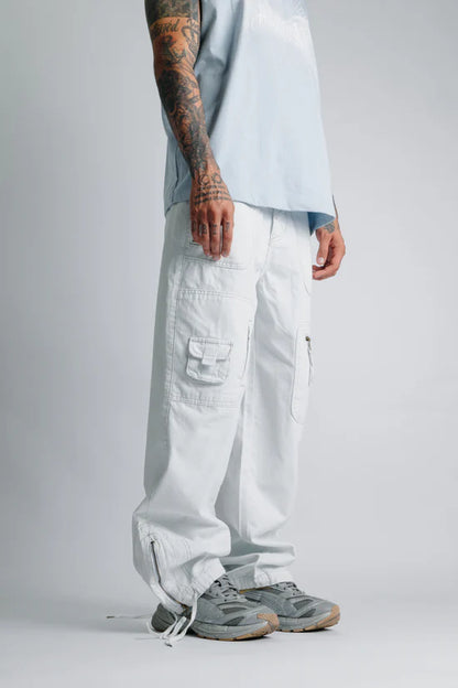 SEAMED CARGO PANTS