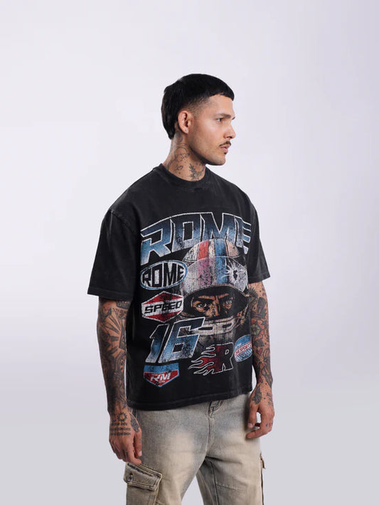 SKULL RACING RELAX TEE