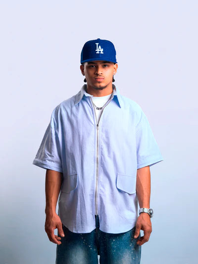 Irregular Shirt Zipper