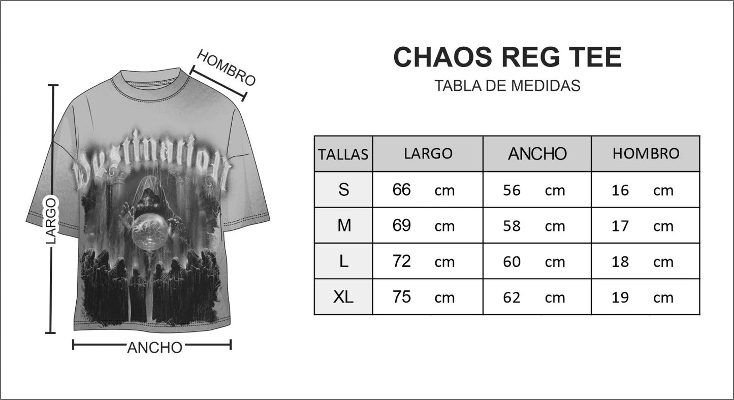 CHAOS REG TEE
