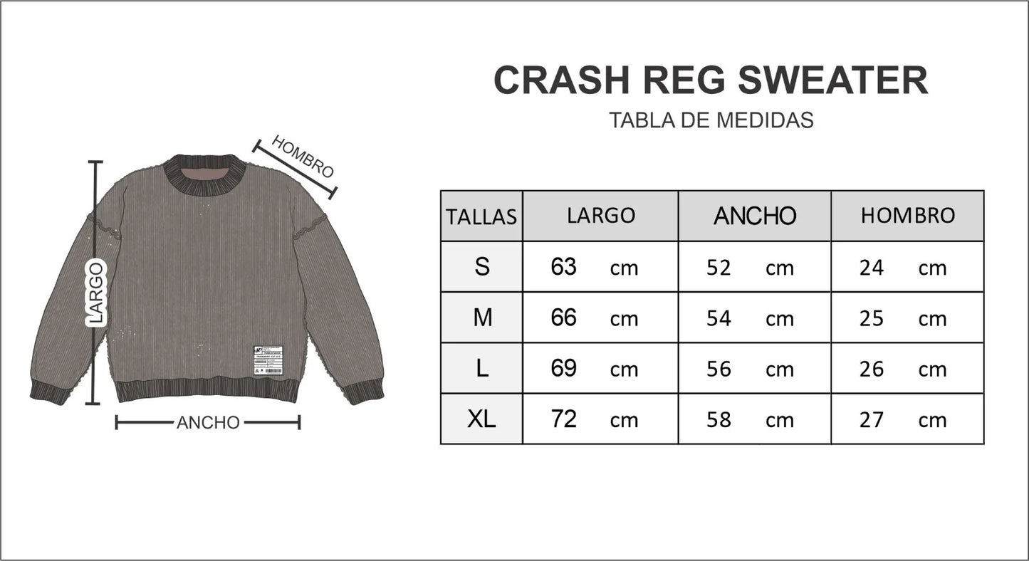 CRASH REG SWEATER
