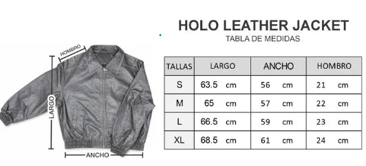 HOLO LEATHER JACKET