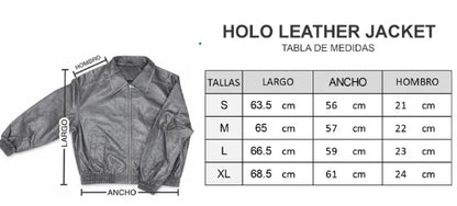 HOLO LEATHER JACKET