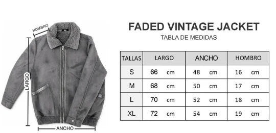 FADED VINTAGE JACKET