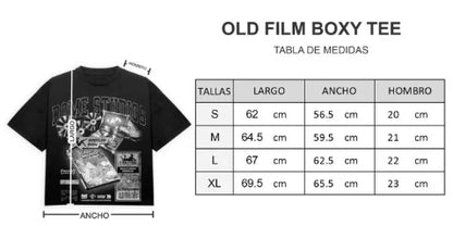 OLD FILM BOXY TEE