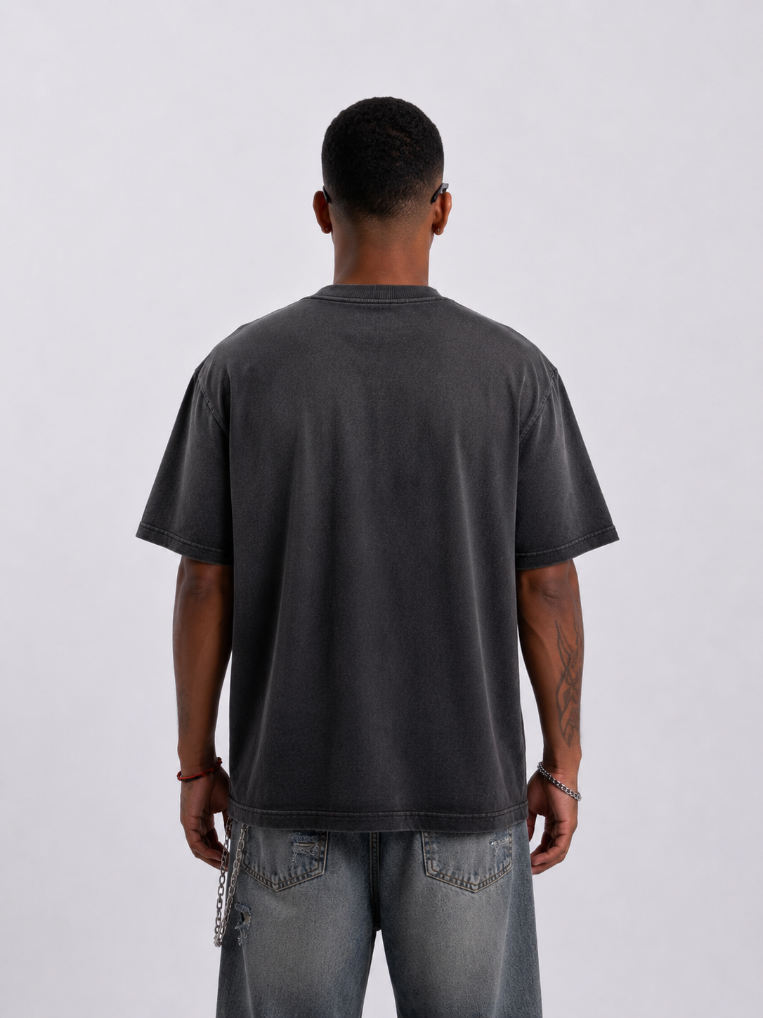 Oversize Washed Black