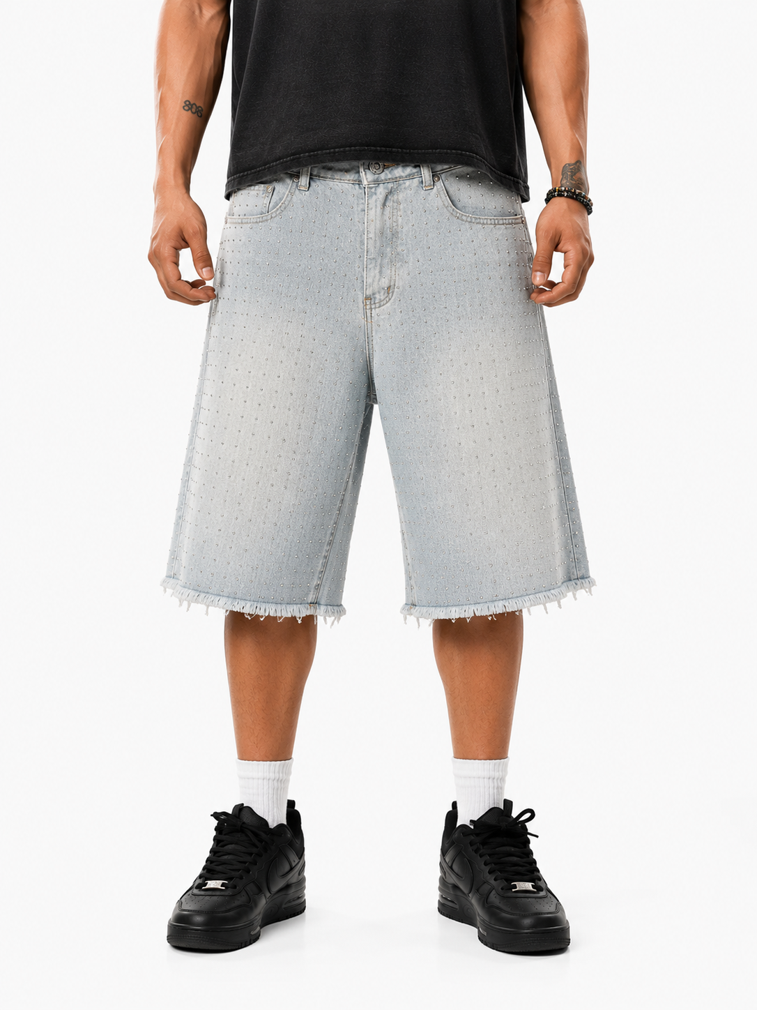 Short Denim Shine