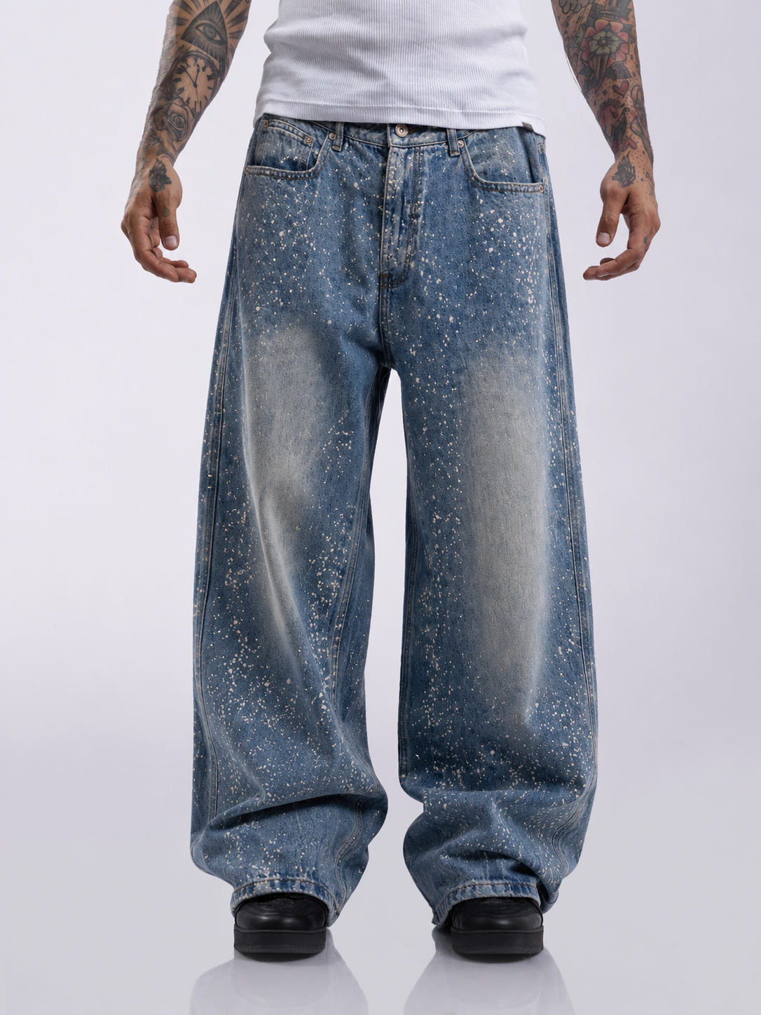 Jean Baggy Splash SOLO XXL