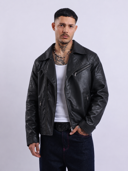 Chaqueta Biker Black