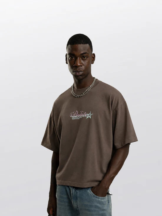 MIXTURE BOXY TEE