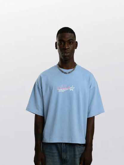 MIXTURE BOXY TEE
