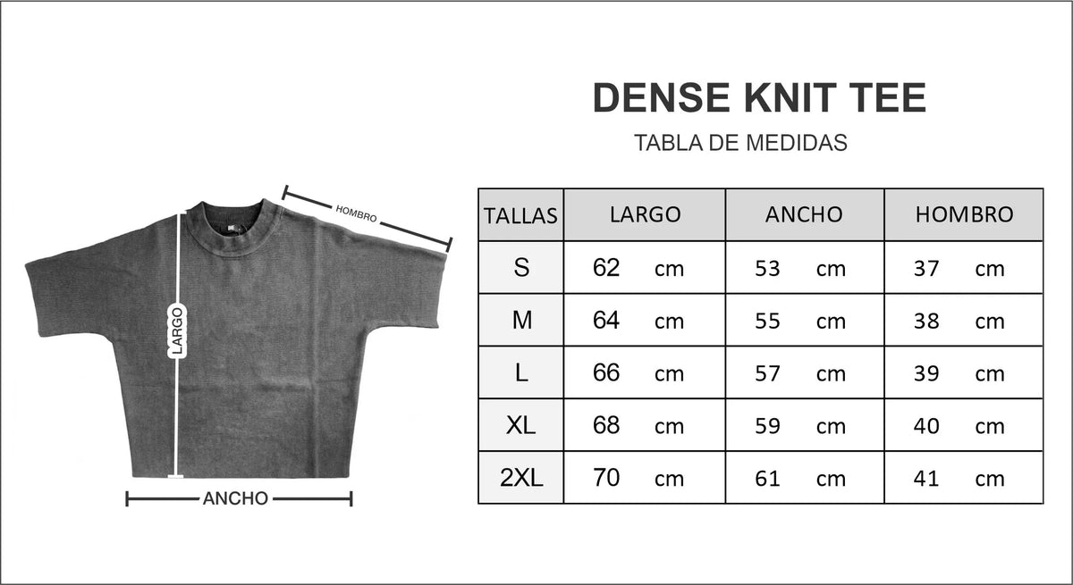 DENSE KNIT TEE