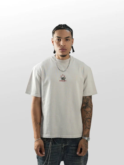 METAL PLATE RELAX TEE