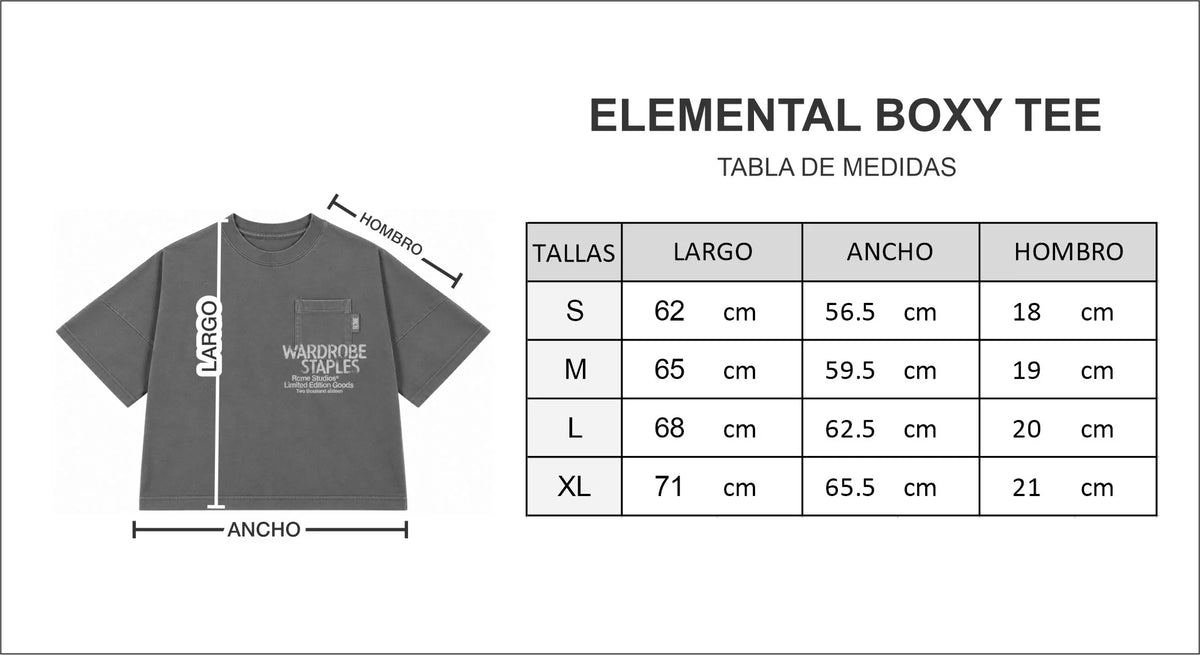 ELEMENTAL BOXY TEE