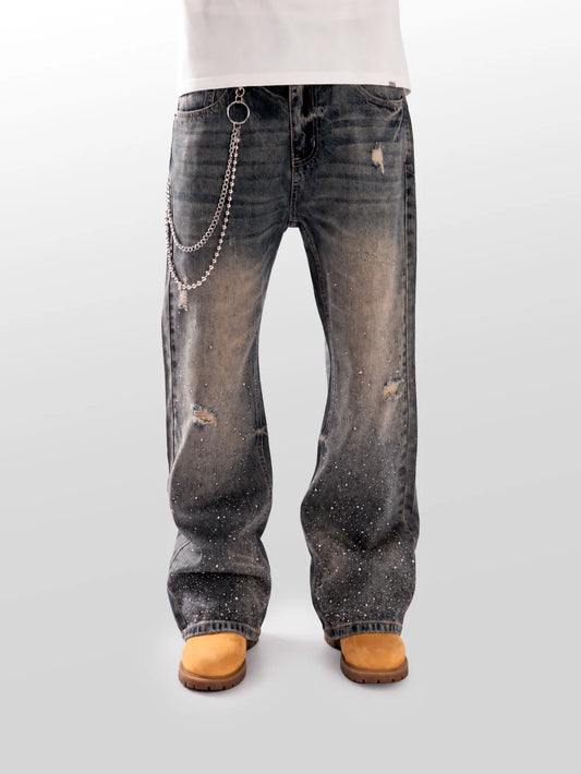 RIPPED KNEE BOOTCUT